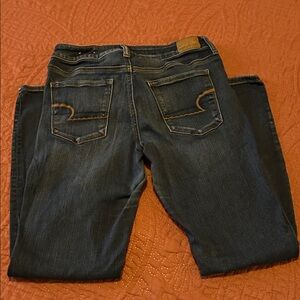 American Eagle Outfitters Dark Wash Skinny Jeans sz10